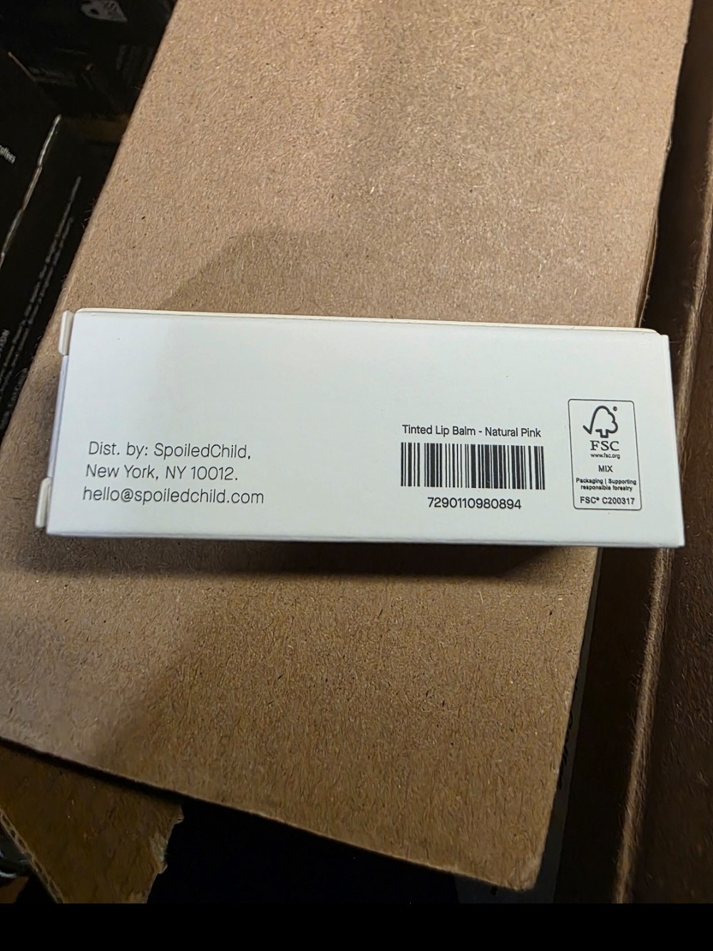 Spoiled Child Conditioning Tinted Lip Balm 
Shade : Natural Pink - Picture 3 of 4